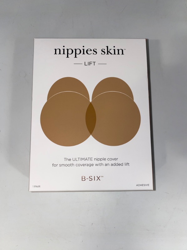 Photo 2 of Large D+ Cups Nippies Nipple Cover - Sticky Adhesive Silicone Nipple Pasties - Reusable Pasty Nipple Covers for Women with Travel Box
