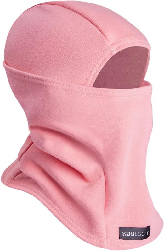 Photo 1 of KOOLSOLY Kids Balaclava Face Mask, Winter Hat Face Warmer for Cold Weather Ski Mask for Boys Girls