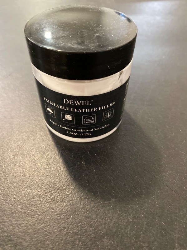 Photo 2 of Paintable Leather Filler - Leather Repair for Tears and Holes - Leather Scratch Repair - Easy Step-by-Step Guide- Leather Repair Gel - White - 60 mL
