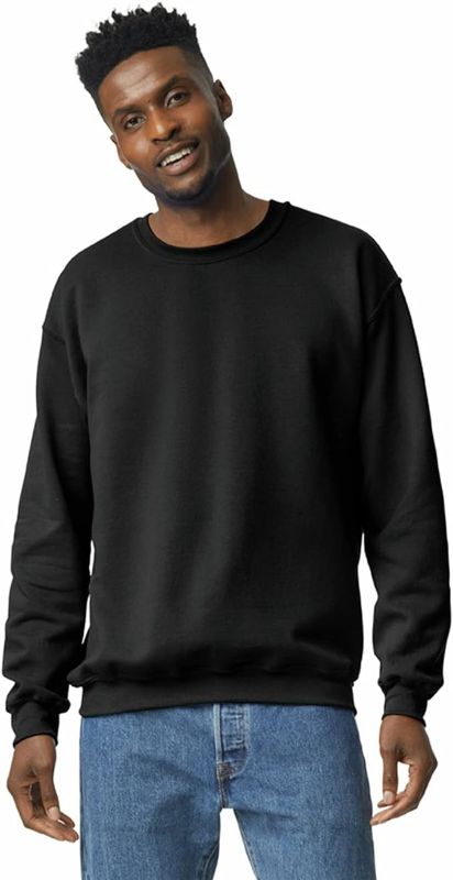 Photo 1 of Size XL - unisex-adult Fleece Crewneck Sweatshirt, Style G18000