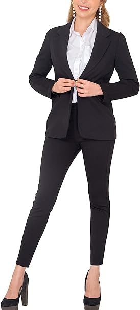 Photo 1 of Size 10 - Marycrafts Women's Business Blazer Pant Suit Set for Work
