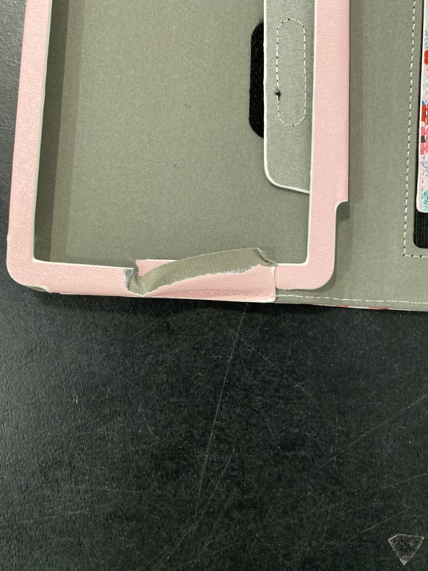 Photo 2 of Fits All-New 6" Kindle(11th Generation, 2022 Release)/Kindle(10th Gen,2019)/Kindle(8th Gen, 2016), Ultra Lightweight PU Shell Cover with Auto Wake/Sleep for Kindle 2022, Spring Pink