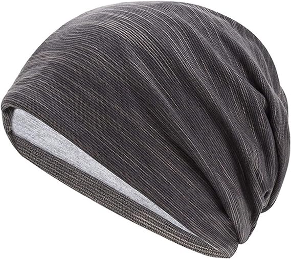 Photo 1 of Knit Hat Cotton Winter Autumn Turban Hat Sleep Cap Soft Women's Beanie Hat Breathable Headgear Stretch Hat Skull Caps