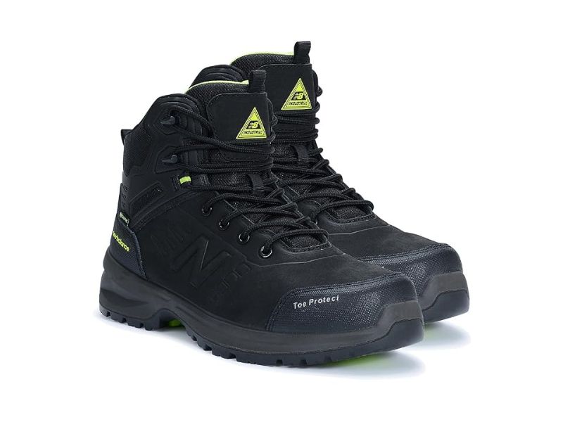 Photo 1 of Size 9 Mens - New Balance Work & Safety Calibre Comp Toe EH PR SR (Black) Men's Work Boots