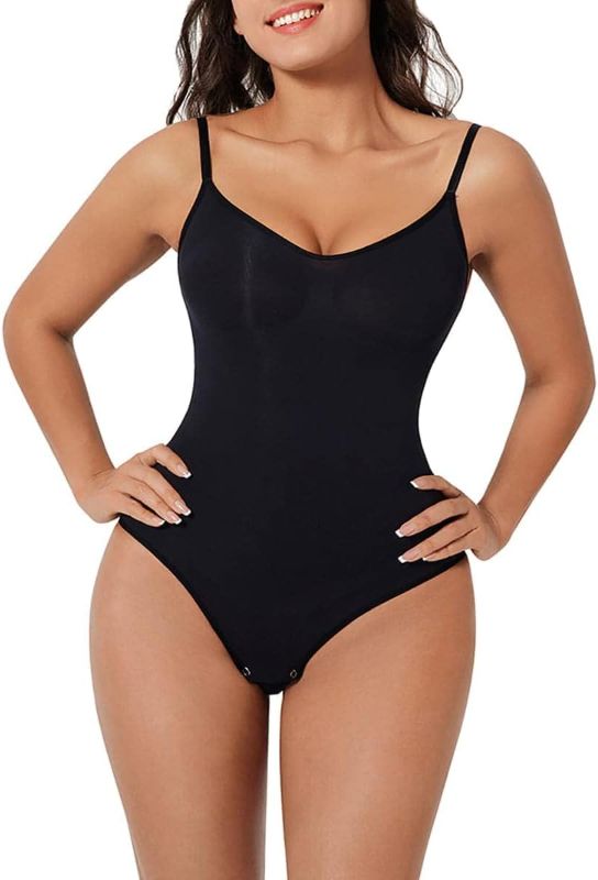 Photo 1 of Size XL/XXL- Seamless Bodyshaper Bodysuit for Women - Full Body Shapewear Body Sculpting Suits Sleeveless Round Neck