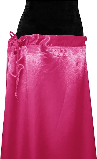 Photo 1 of TMS Sari Petticoat Satin Stitched Adjustable Waist Saree Underskirt Lining Skirts