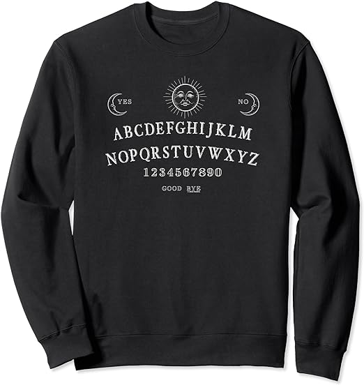 Photo 1 of Size M - Ouija Mystifying Oracle Sun And Moon Outlines Vintage Logo Sweatshirt