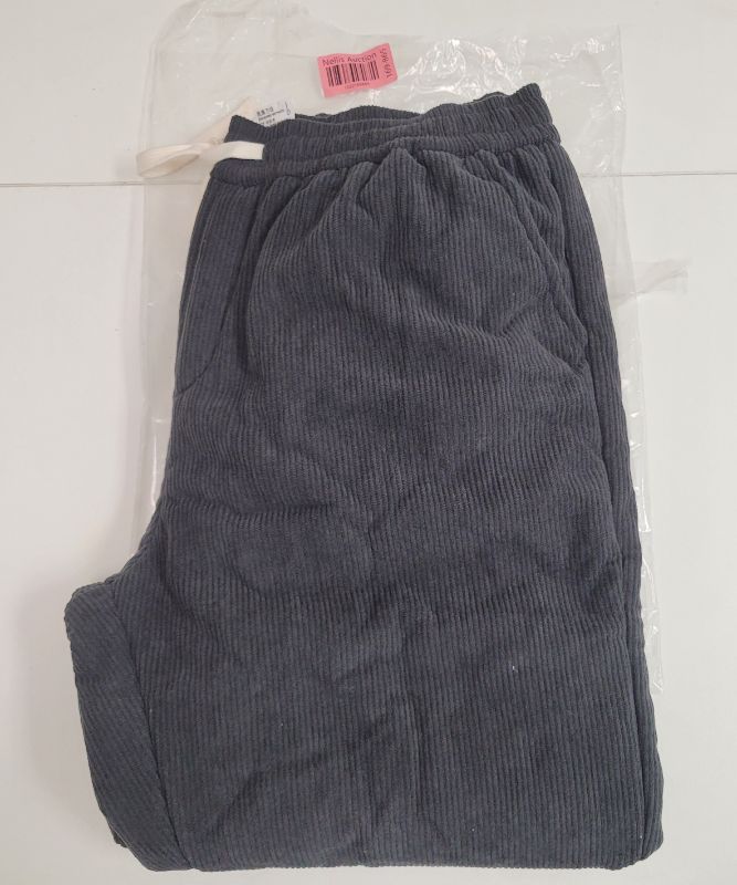 Photo 5 of Size - XL - Mens Corduroy Fleeced Lined Jogger Pants