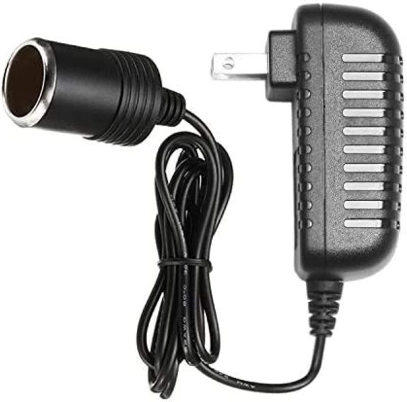 Photo 1 of AC to DC Converter 2A 24W Car Cigarette Lighter Socket 110-240V to 12V AC/DC Power Adapter Black