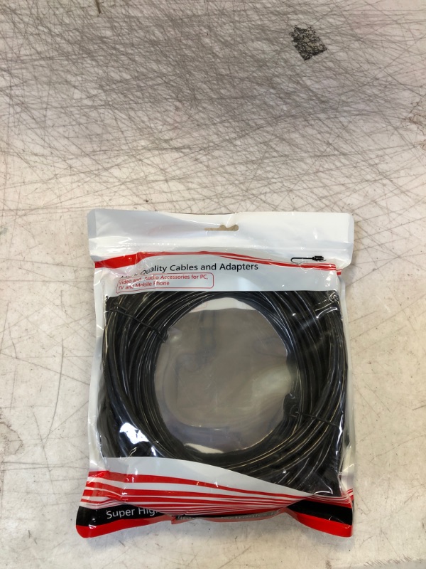Photo 1 of SHD Cat6 Ethernet Cable(40Feet) Network Patch Cable UTP LAN Cable Computer Patch Cord-Black 40FT