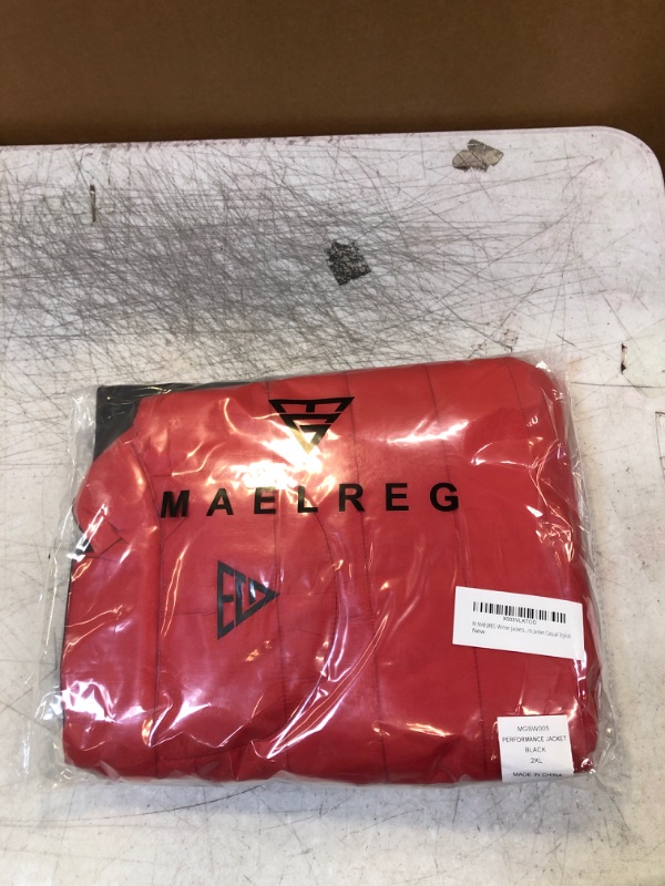 Photo 1 of MAELREG Golf Jackets for Men Casual Stylish Performance Full Zip Quilted Golf Mens Winter Puffer Jackets.  2XL
