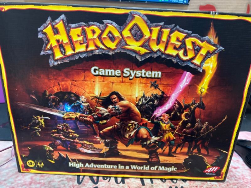 Photo 2 of Hasbro Gaming Avalon Hill HeroQuest Game System Tabletop Board Game,Immersive Fantasy Dungeon Crawler Adventure Game for Ages 14 and Up,2-5 Players