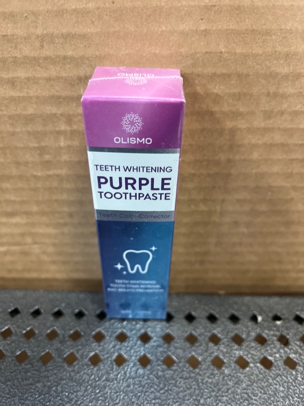 Photo 2 of Purple Toothpaste Whitening, Color Change Toothpaste, Teeth Color Corrector Purple, Color Corrector Purple Toothpaste, Whitening Toothpaste, Purple Teeth Whitening, Teeth Whitening Purple 30g