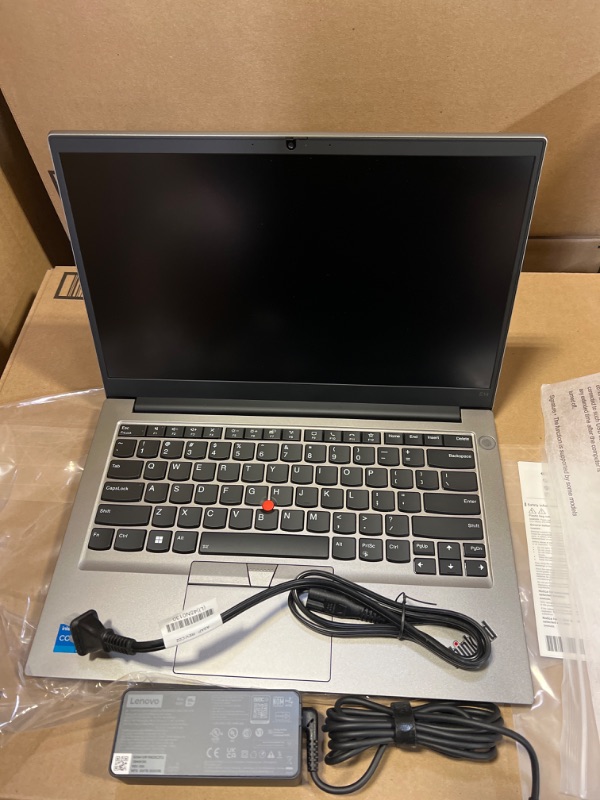 Photo 3 of Lenovo ThinkPad E14 Gen 4 14" FHD Touchscreen (Intel Core i5-1235U, 16GB RAM, 512GB SSD, 10-Core Beat i7-1165G7) Business Laptop, Backlit, FP, 1080P Webcam, Narrow Bezel, Win 11 Pro, 2023, Metallic