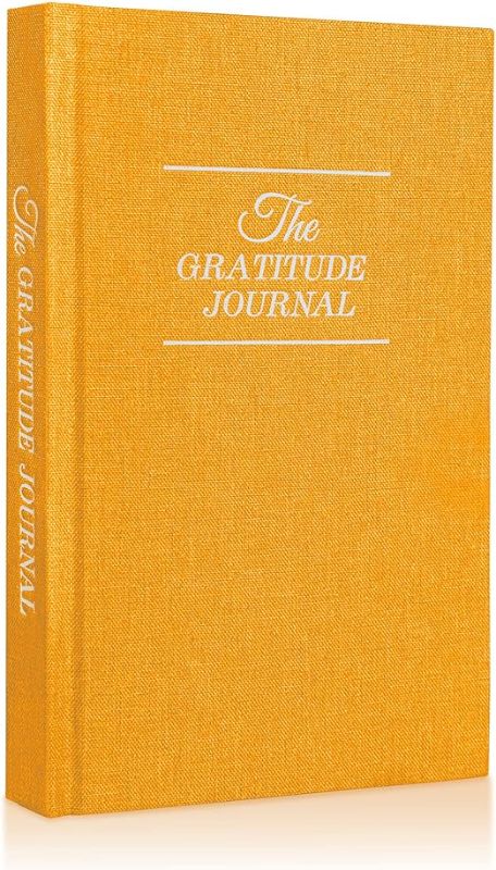 Photo 1 of Gratitude Journal Daily Affirmations with Simple Guided Format-Undated Life Planner,Five Minute Guide Daily Planner,For You More Happiness,Positivity, Affirmation,Mindfulness&Self Care(Yellow)  2 pcs 