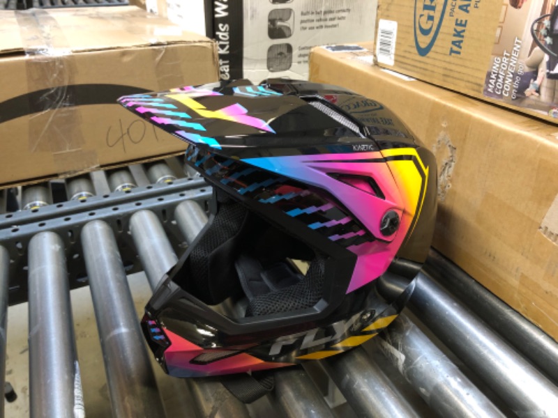 Photo 2 of Fly Racing Kinetic MX ATV Off-Road Motocross Helmet Medium