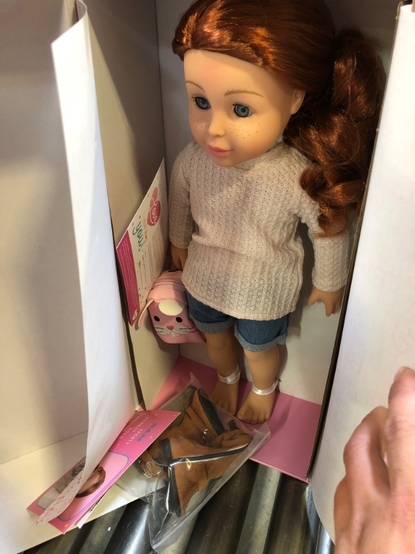 Photo 2 of Adora Belle 18-inch Doll, Amazing Girls Sweater Weather Sam (Amazon Exclusive)
