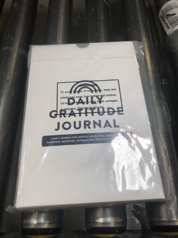 Photo 2 of Daily Gratitude Journal - Mindful Reflection, Productivity, Happiness, Gratitude, Affirmations, Positivity and Self-Care - Start Any Time Undated Daily Guide Planner with Prompts (gray)