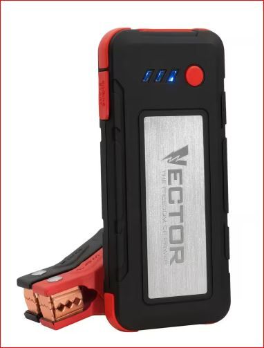 Photo 1 of 1600 Peak Amp Automotive Lithium Jump Starter, Portable Power - 15W USB-A & USB-C
