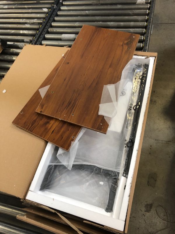 Photo 1 of 20 Gallon fish tank stand. 10 gallon aquarium Stand. Great fish tank stand for up to 20 gallons. Aquarium table by Fionomenal - Black Metal Mahogany Top 10/20 Gallon Black Metal Mahogany Top