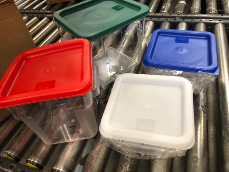 Photo 1 of 4pcs Plastic Containers Small 