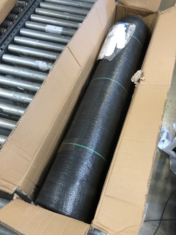 Photo 1 of 6ftx180ft  Barrier Landscape Fabric Heavy Duty, Premium 3.2oz Weed Barrier Fabric Garden Ground Cover, Weed Control Fabric, Garden Weed Blocker 3.2oz-6x180ft
