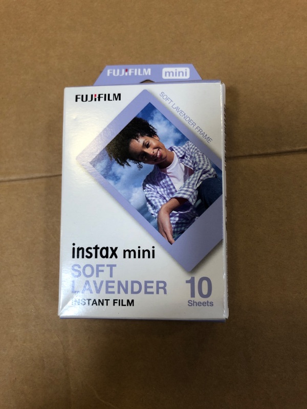 Photo 2 of Fujifilm Instax Mini Soft Lavender Instant Film - 10 Exposures 2x3in Soft Lavender