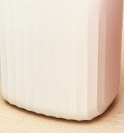 Photo 1 of  Cans Waterproof Garbage Cans for Kitchen Bathroom Bedroom Office(White