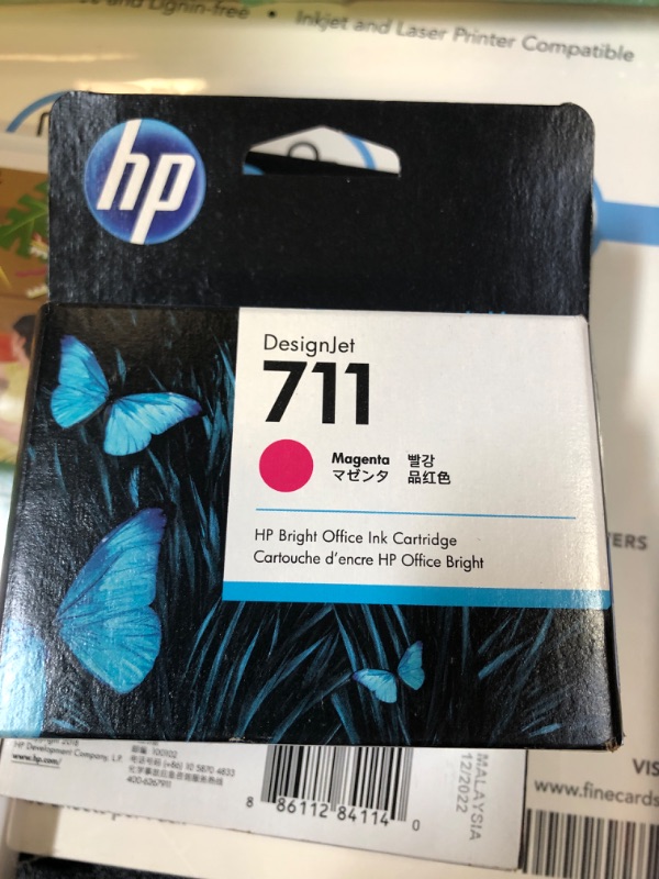 Photo 2 of HP 711 Ink Cartridge - Magenta