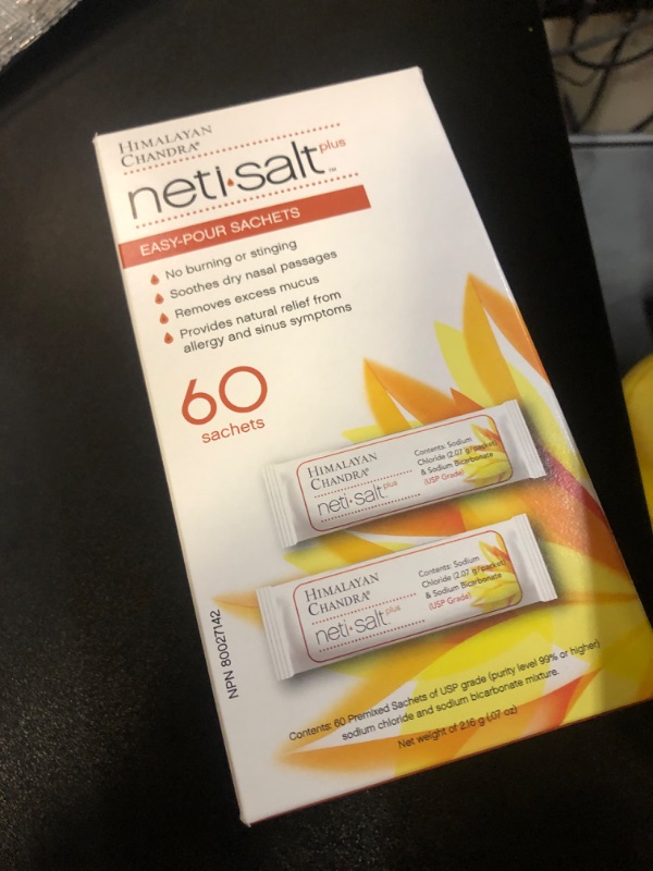Photo 1 of Himalayan Chandra Neti Salt Plus Refill Sachet 60ct