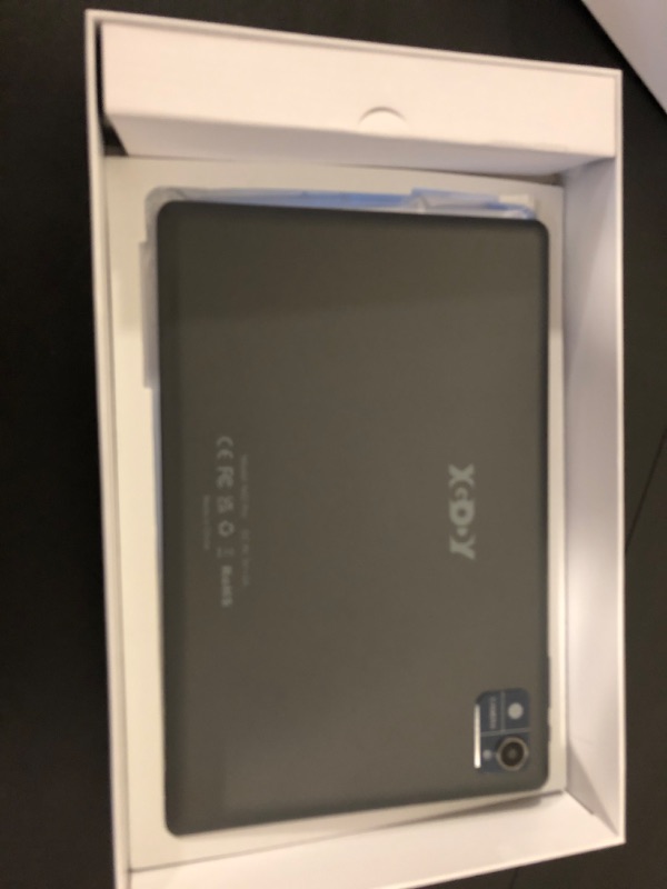 Photo 1 of Xgody 10 inch Tablet Android 13 Tablets, 12GB RAM 128GB ROM 1TB Expand, Quad-Core Processor, 1280x800 IPS HD Touch Screen, WiFi, Dual Camera, Bluetooth, 7000mAh Battery (Grey)