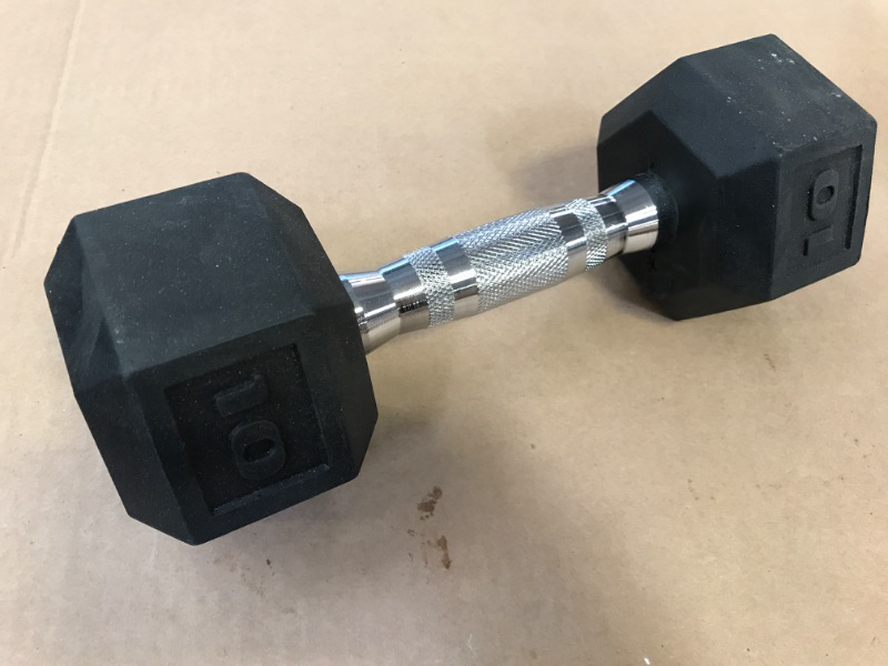 Photo 1 of 10 LB DUMBBELL
