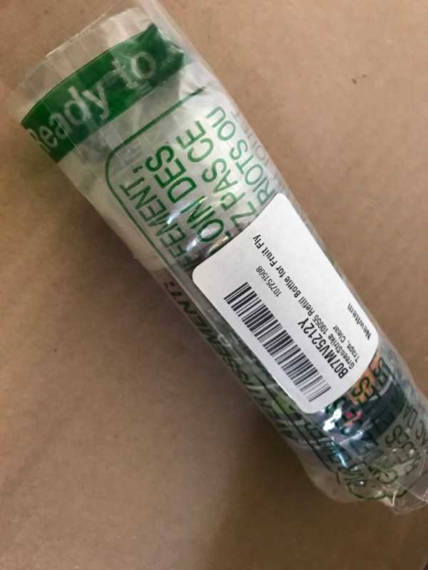 Photo 1 of GreenStrike 10055 Refill Bottle for Fruit Fly Traps, Clear
