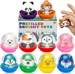 Photo 1 of 10 Packs Party Favors Easter Basket Stuffers Slow Rising Stress Squishies for Kids, Holloween Birthday Goodie Bag Stuffers,Kids Classroom Prizes https://a.co/d/dnmA1QU