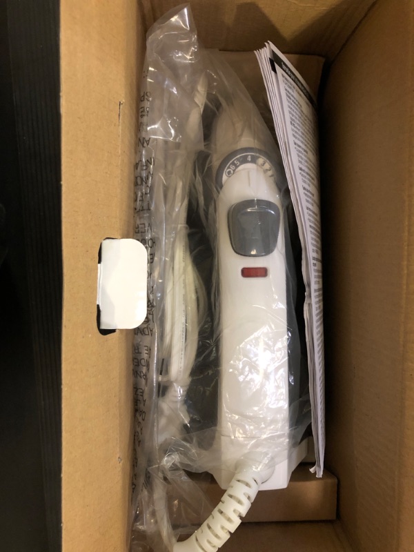 Photo 1 of BLACK+DECKER Light ‘N Easy™ Compact Steam Iron with Stainless Steel Soleplate, Lightweight, Anti-Drip, Grey