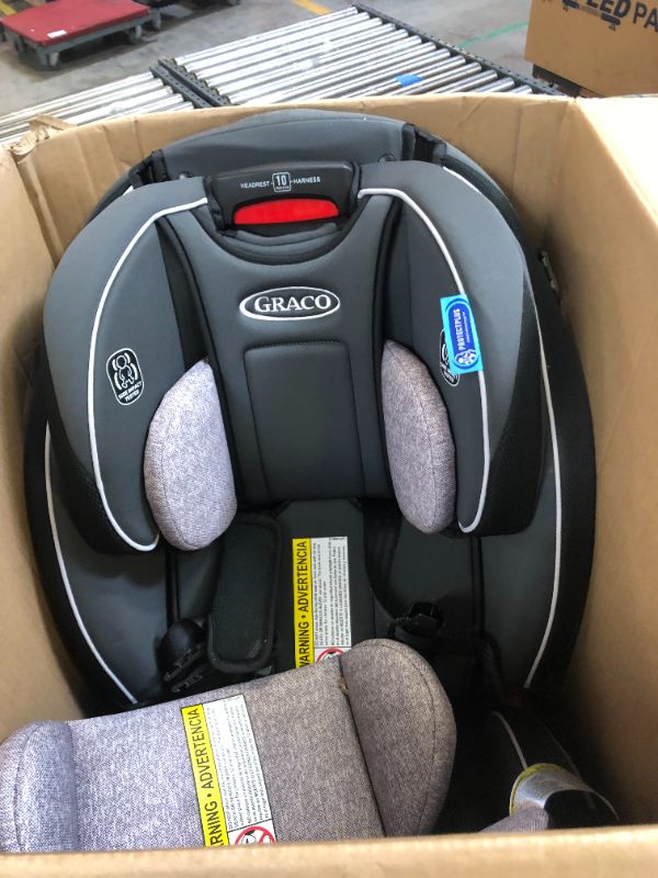 Photo 2 of Graco SlimFit 3 in 1 Car Seat -Slim & Comfy Design Saves Space in Your Back Seat, Darcie, One Size SlimFit Darcie