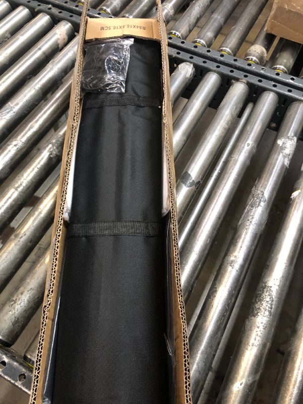 Photo 1 of SLOW DOLPHIN Photo Background Support System with Backdrop Stand Kit, 100% Pure Muslin 6.5 Ft x 10 Ft (White/Black) Backdrop,Clamp, Carry Bag for Photography Video Studio