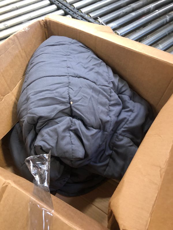 Photo 1 of GREY COMFORTER BLANKET SIZE UNKNOWN 