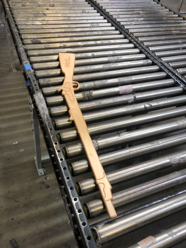 View 2 of Kids Frontier Rifle Wooden Toy Gun with, Made in America, Extremely Durable