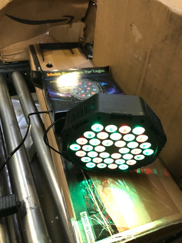 Photo 2 of XKL-A4-36 36 Led Par Lights Single-Color Full-Color Dance Studio Colorful Atmosphere Lights Wedding Performance Stage Lights
