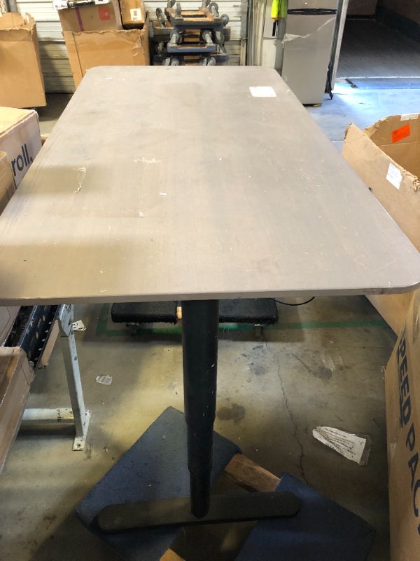 Photo 1 of ELECTRIC STANDING DESK GREY
