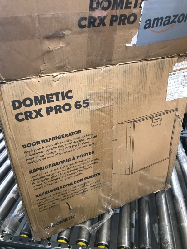 Photo 2 of DOMETIC CoolMatic CRX Pro 0065T | Black | 57L with 6L of Optional Freezer Space | 3-in-1 Durable, Versatile, Truck Compressor Refrigerator/Freezer | CRX PRO 65