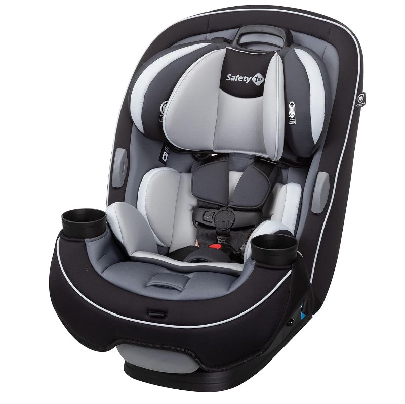 Photo 1 of Safety 1st Grow and Go All-in-One Convertible Car Seat,Rear-facing 5-40 pounds, Forward-facing 22-65 pounds, and Belt-positioning booster 40-100 pounds, Carbon Ink
