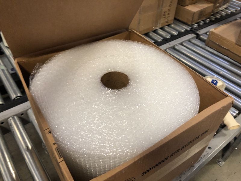 Photo 2 of Duck Brand Bubble Wrap Roll, 12” x 175’, Original Bubble Cushioning for Packing, Shipping, Mailing and Moving, Perforated Every 12” (286891) 12 in. x 175 ft.