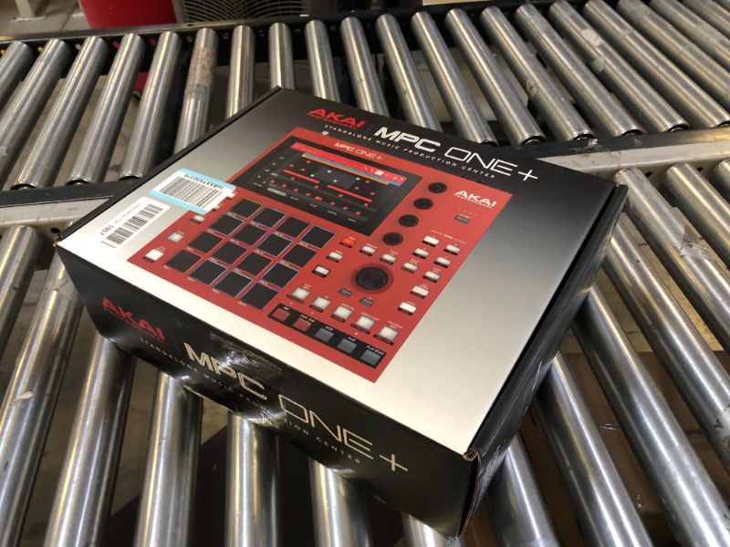 Photo 5 of AKAI Professional MPC One+ Standalone Drum Machine, Beat Maker and MIDI Controller with WiFi, Bluetooth, Drum Pads, Synth Plug-ins and Touchscreen mpc one + - red