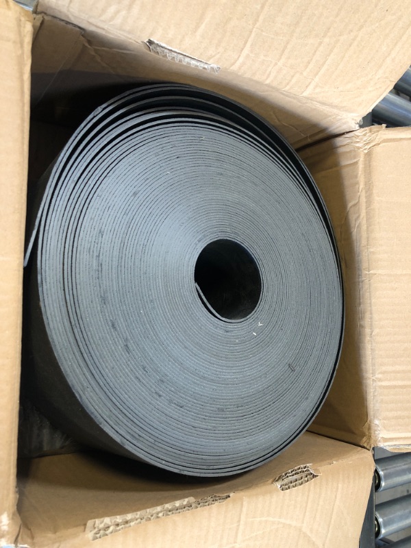 Photo 2 of Black Plastic Garden Landscape Edging, 5” Tall Border Coil, Flexible and Strengthened with Anti-UV Treatment (100ft with 30pcs Stakes)