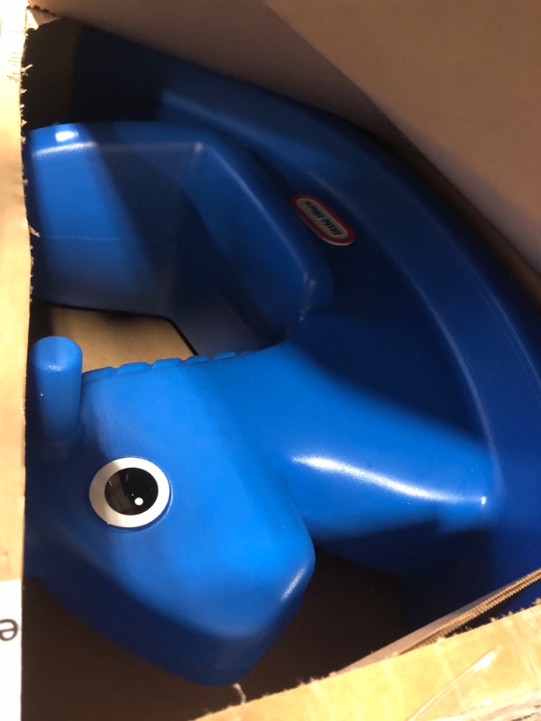 Photo 2 of Little Tikes Rocking Horse Blue, 33.00 L x 10.00 W x 17.50 H Inches
