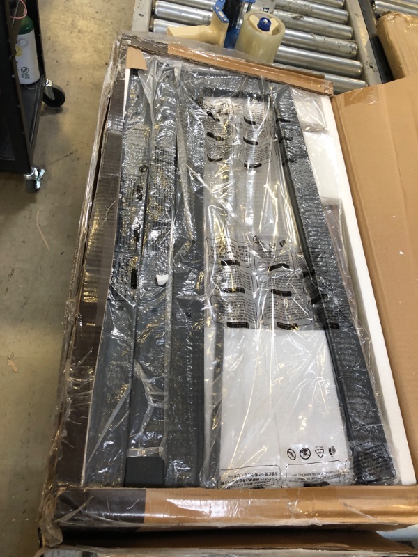 Photo 1 of VASAGLE INDESTIC Ladder Shelf with Set of 2 Side Tables Bundle, Industrial Style Bookshelf and End Tables with Metal Frame and Engineered Wood, Rustic Brown ULLS44X and ULET24X