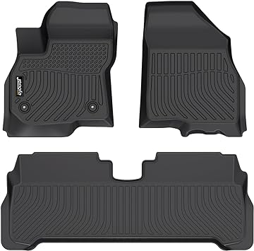Photo 1 of Floor Mats for 2022-2024 Chevrolet/Chevy Bolt EUV (Not fit EV) Floor Liner All Weather Car Mats Custom Fit Chevrolet Bolt EUV 2023 Durable Floor Liners Car Mat for Bolt EUV Black Accessories

