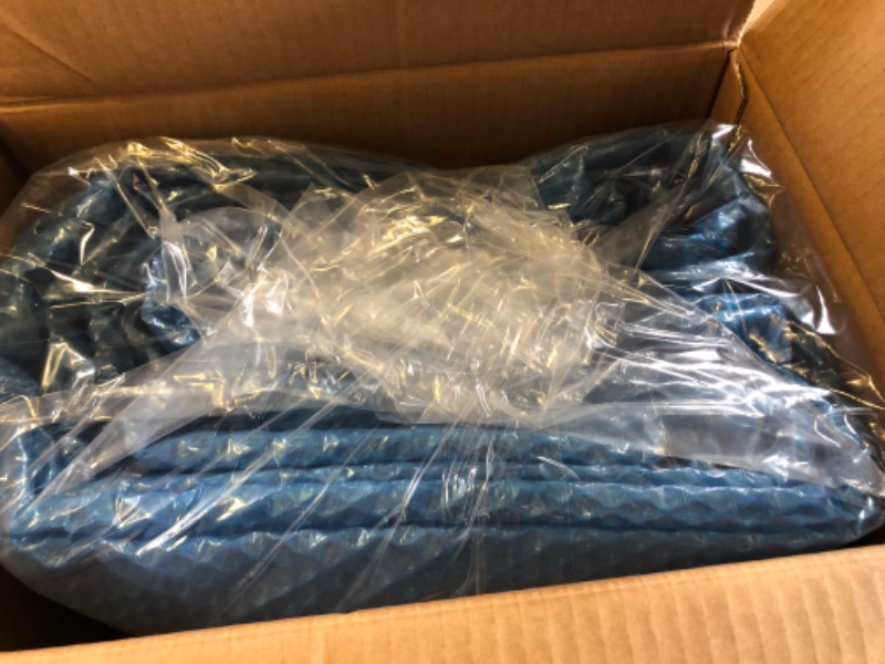 Photo 1 of INTEX 28016E Solar Pool Cover: For 18ft Rectangular Frame Pools – Insulates Pool Water – Reduces Water Evaporation – Keeps Debris Out – Reduces Chemical Consumption Solar Cover